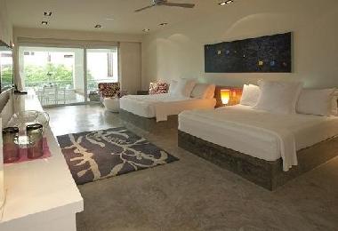 Chambre avec petit d�jeuner �/en/au Playa del Carmen (Yucatan)ou appartement ou maison de vacances