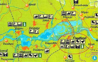 la carte de la r�gion