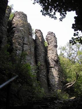 Les orgues du basalte de Badacsony