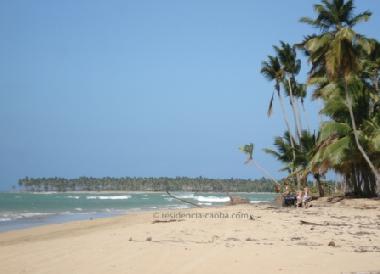 Une des plages de Las Terrenas - �