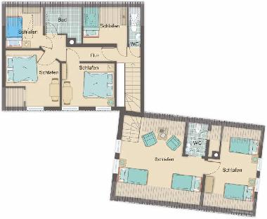 Bateau /en/au Lonau (Harz)ou appartement ou maison de vacances