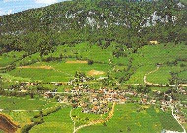 Village de Grandval pr�s de Moutier dans le Jura bernois