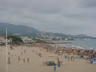 La plage face � la r�sidence