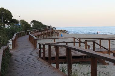 La promenade vers le village