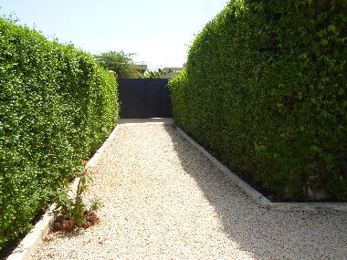 portail et entr�e de la villa