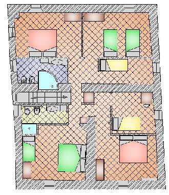 Maison de vacances /en/au Brisighella (Ravenna)ou appartement ou maison de vacances