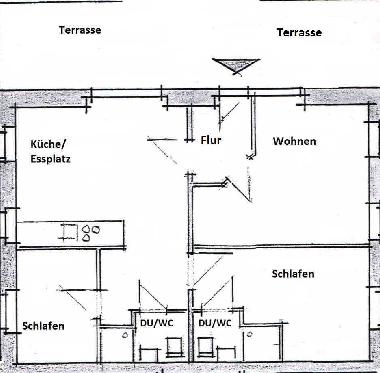 Appartement de vacances /en/au Bsum (Nordsee-Festland)ou appartement ou maison de vacances