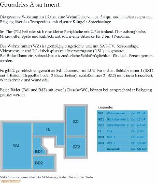 Appartement de vacances /en/au Meerbusch-Osterath (Region Dsseldorf)ou appartement ou maison de vacances