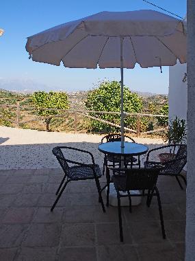 Chambre avec petit djeuner /en/au Comares (Mlaga)ou appartement ou maison de vacances