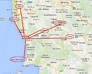 Maison de vacances /en/au cecina (Livorno)ou appartement ou maison de vacances