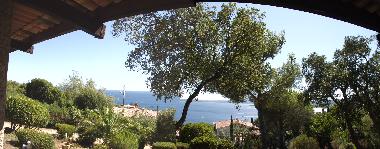 Vue depuis le balcon 