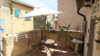 La courette o il fait bon se reposer