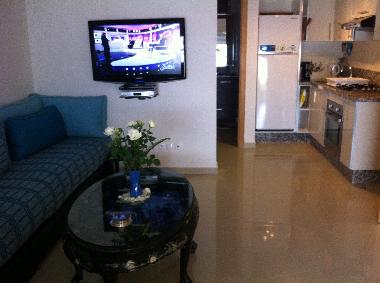 Salon et Cuisine Americaine