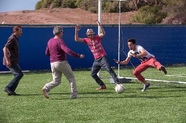 Terrain de foot gazonn� 