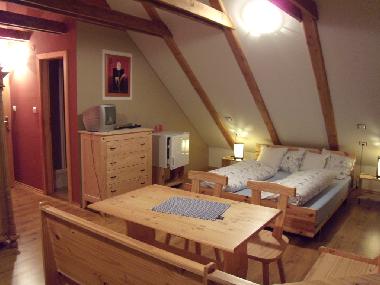 Chambre avec petit d�jeuner �/en/au Krizany (Liberecky Kraj)ou appartement ou maison de vacances