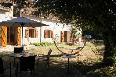 une partie du jardin