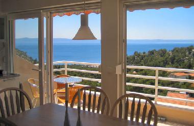 Appartement de vacances /en/au Krvavica (Splitsko-Dalmatinska)ou appartement ou maison de vacances