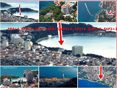 Appartement de vacances �/en/au Makarska (Splitsko-Dalmatinska)ou appartement ou maison de vacances
