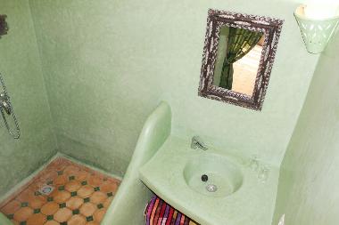 Salle de bain chambre Africaine