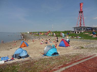 Maison de vacances /en/au Eckwarderhrne (Nordsee-Festland / Ostfriesland)ou appartement ou maison de vacances