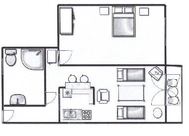 Appartement de vacances �/en/au Igalo, Herceg Novi (Mont�n�gro)ou appartement ou maison de vacances