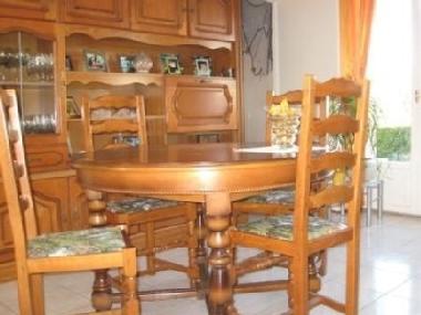 Salle  manger donnant sur jardin