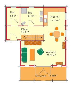Maison de vacances /en/au Walchum (Emsland)ou appartement ou maison de vacances