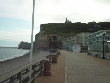  la chappelle vue de l estacade  d tretat