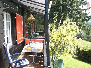 Balcon 1/4 couvert