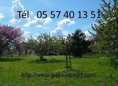 La prairie du gte Rieuvert