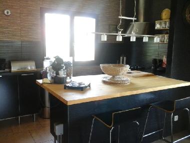 l ilot de la cuisine 