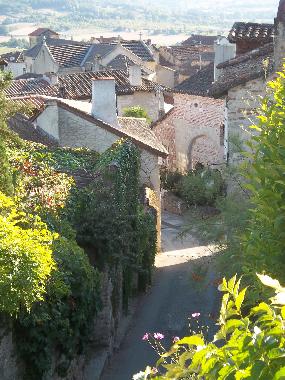 rue de Ferracap du haut du village...