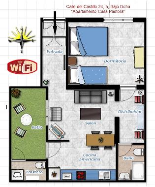Appartement de vacances /en/au CHIPIONA (Cdiz) (Cdiz)ou appartement ou maison de vacances
