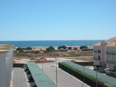 Vue du balcon de la chambre et du salon