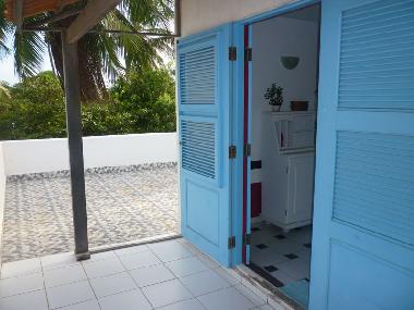 Terrasse de la cuisine au 1er etage