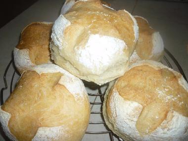 Boule de pain fait par Jeannot le propri�taire