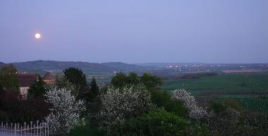 Bonne Nuit - Vue du jardin priv