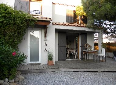 Maison de vacances �/en/au st.marie la mer (Pyr�n�es-Orientales)ou appartement ou maison de vacances