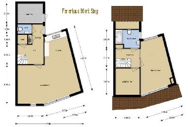Maison de vacances /en/au Lemmer (Friesland)ou appartement ou maison de vacances