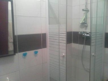 SALLE DE BAIN AVEC CABINE DOUCHE ET WC