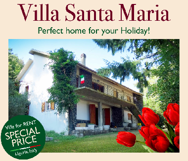 Villa /en/au Santa MAria, Sesta Godano (La Spezia)ou appartement ou maison de vacances