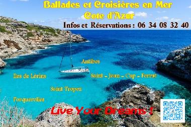 Bateau /en/au Mandelieu la Napoule (Alpes-Maritimes)ou appartement ou maison de vacances