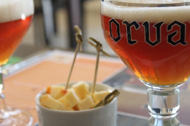 Orval, son abbaye, sa trappiste et son fromage...  25 minutes de nos chalets ;)