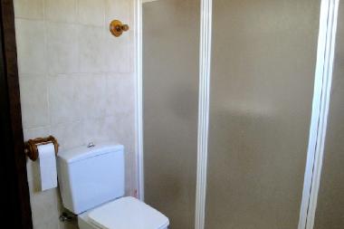 salle de bain avec douche