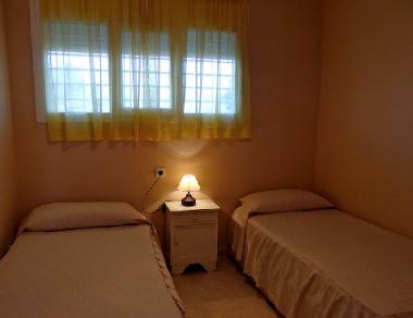 chambre avec lits simples