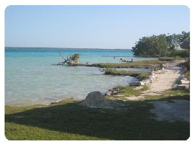 Maison de vacances �/en/au Bacalar (Quintana Roo)ou appartement ou maison de vacances