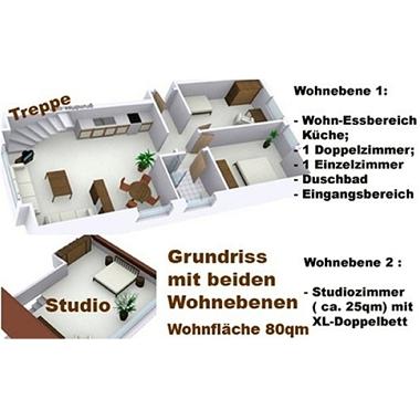 Appartement de vacances /en/au Westerland/Sylt (Nordfriesische Inseln)ou appartement ou maison de vacances