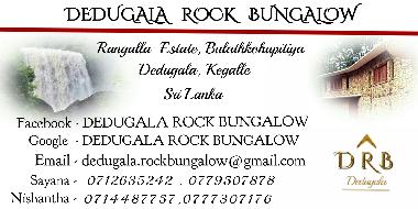 Maison de vacances /en/au BULATHKOHUPITIYA  (Kegalla)ou appartement ou maison de vacances