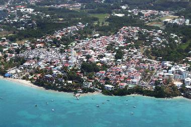 Vue du ciel du Gosier