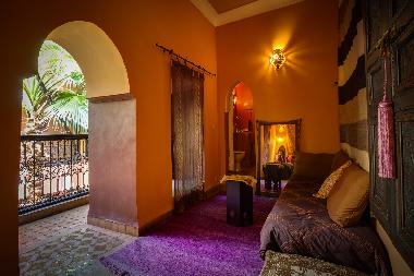 Chambre avec petit d�jeuner �/en/au Marrakech (Marrakech)ou appartement ou maison de vacances